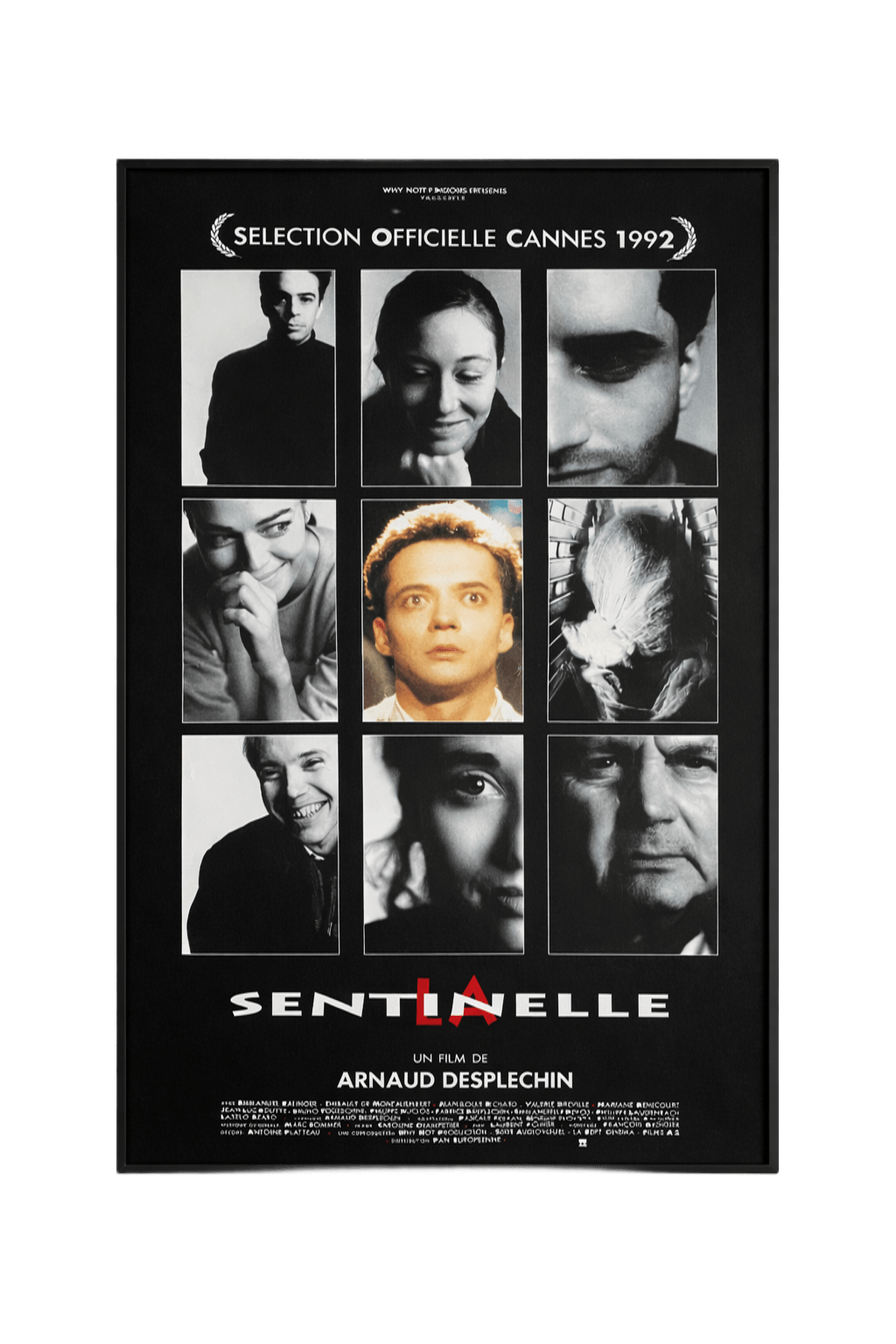 Affiche La Sentinelle - Arnaud Desplechin - 1992