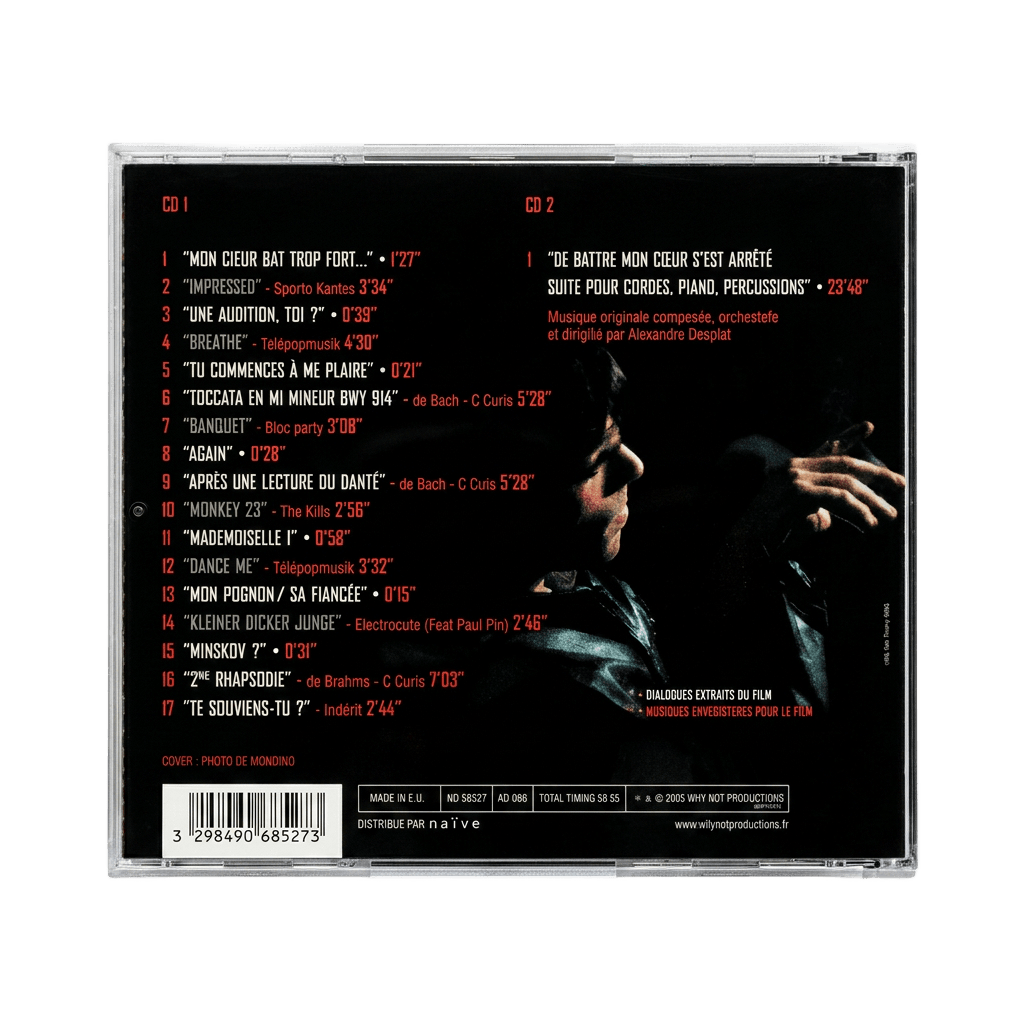 CD Bande Originale du film De battre mon coeur s'est arrêté