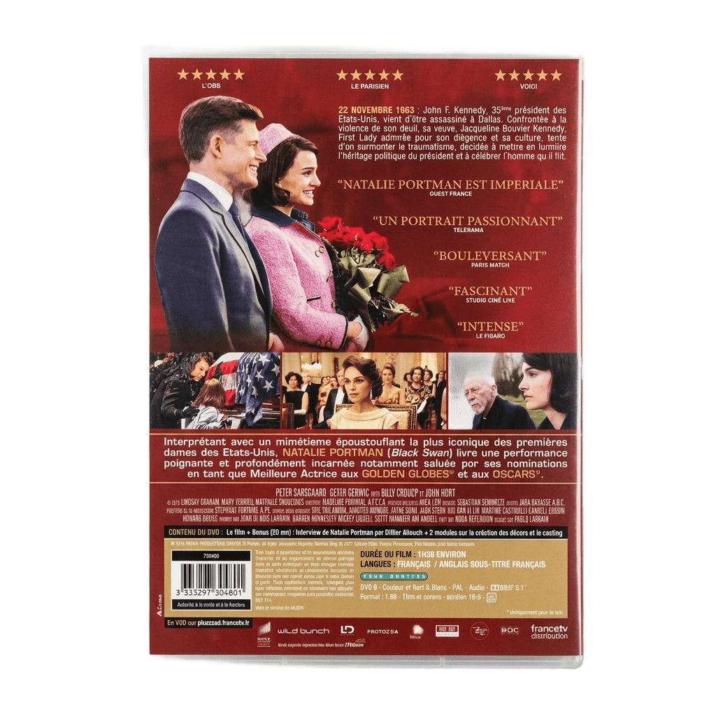 DVD Jackie - Pablo Larrain