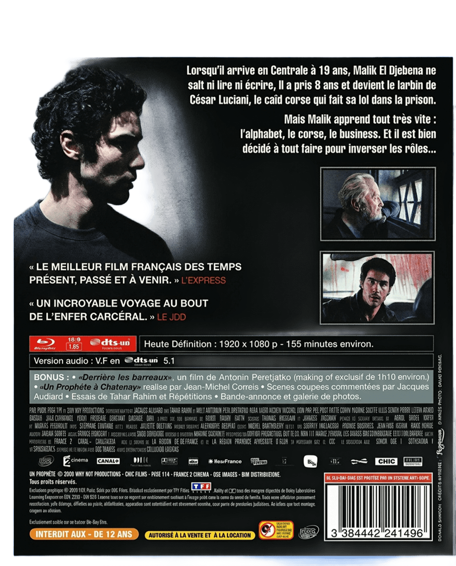 Blu-ray Un Prophète - Jacques Audiard