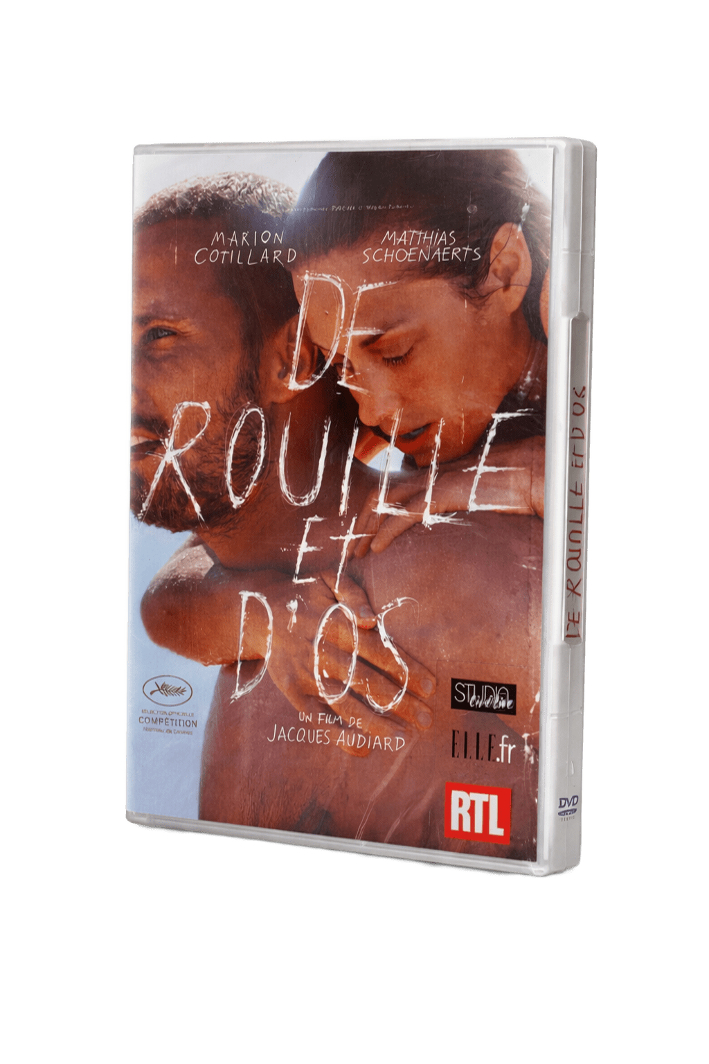 DVD of the film *Rust and Bone* by Jacques Audiard