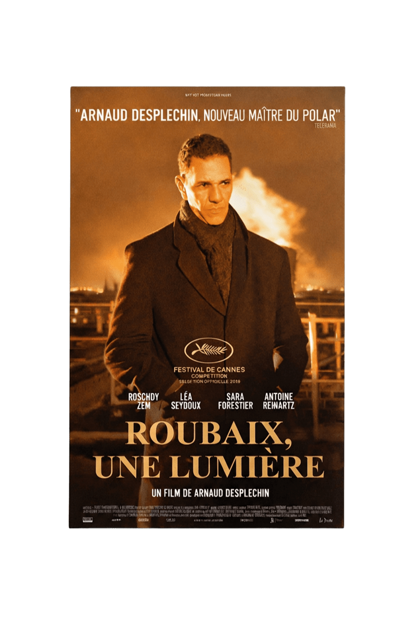 Affiche Roubaix, Une Lumière - Arnaud Desplechin - 2019
