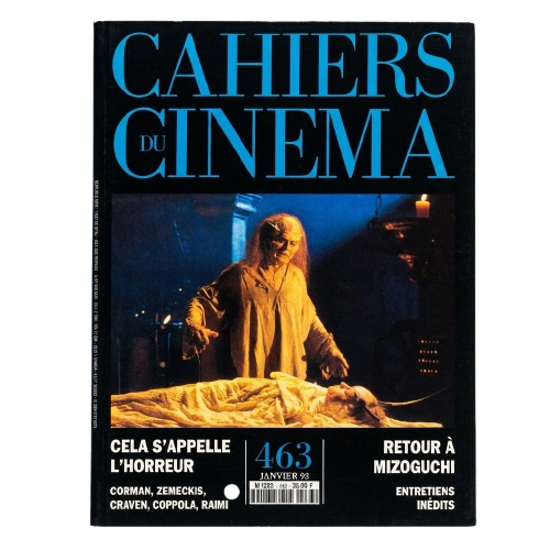 Cahiers du Cinéma n°463 Janvier 1993