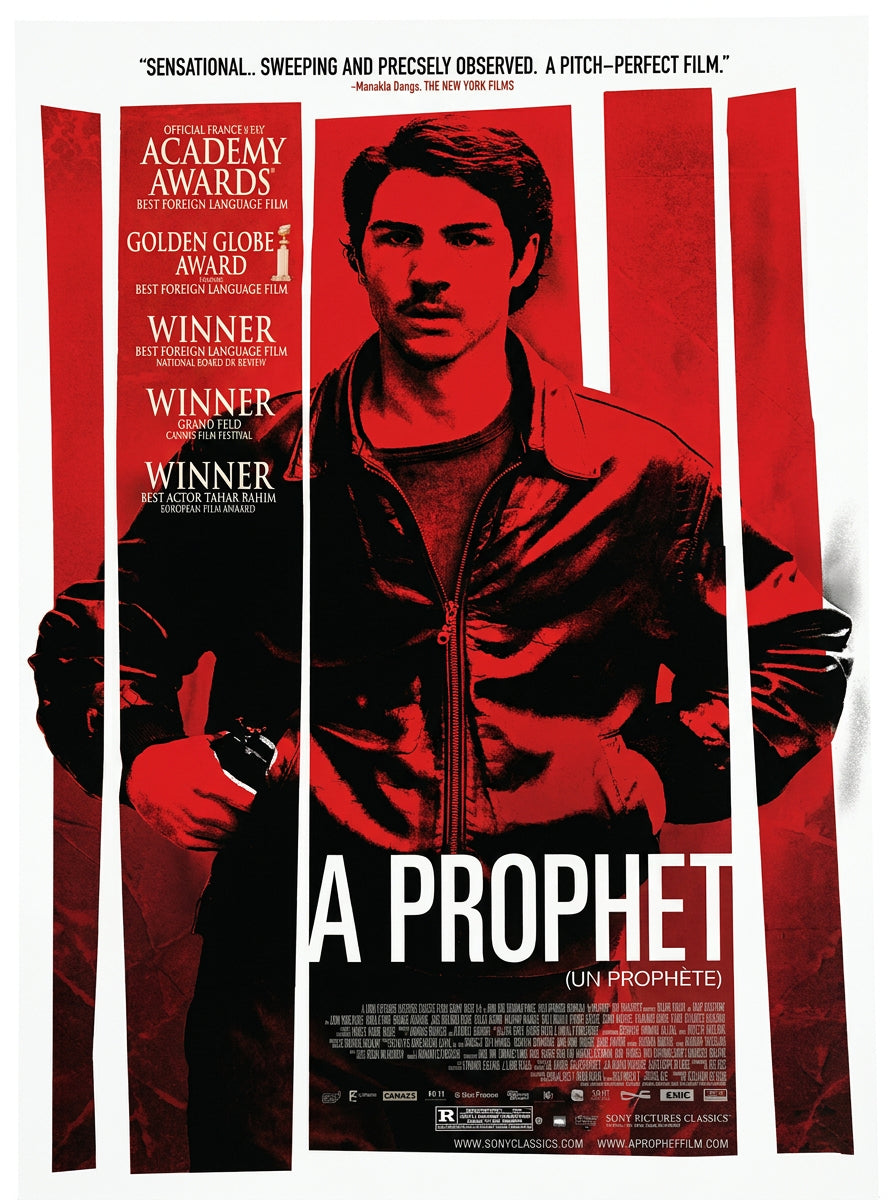 Affiche du film A Prophet ( version anglaise ) - Jacques Audiard  60 x 80 cm
