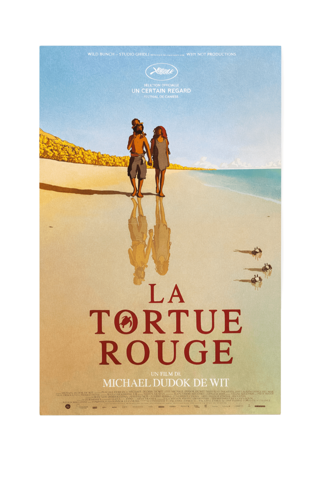Affiche La Tortue Rouge 40 x 60