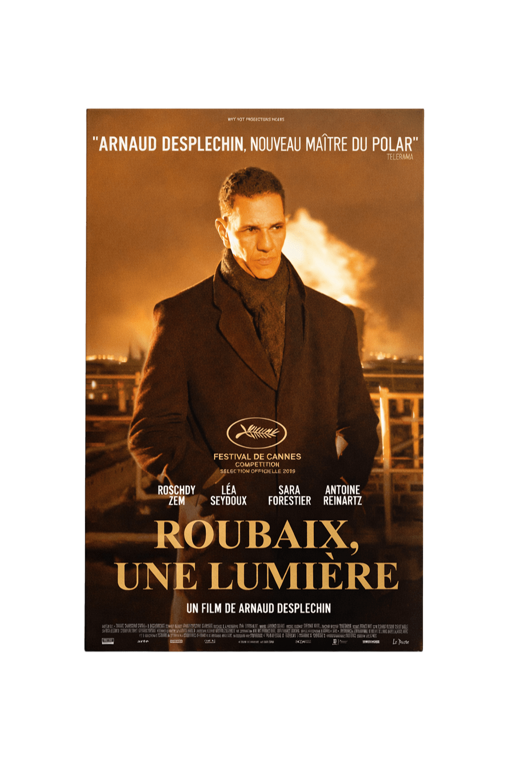 Affiche Roubaix, Une Lumière - Arnaud Desplechin - 2019