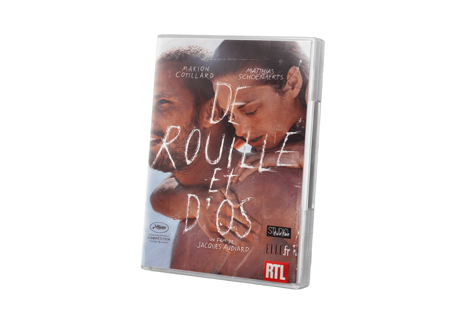 DVD of the film *Rust and Bone* by Jacques Audiard
