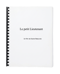 Original screenplay The Little Lieutenant