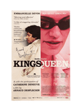 Poster Kings and Queen signed by Arnaud Desplechin