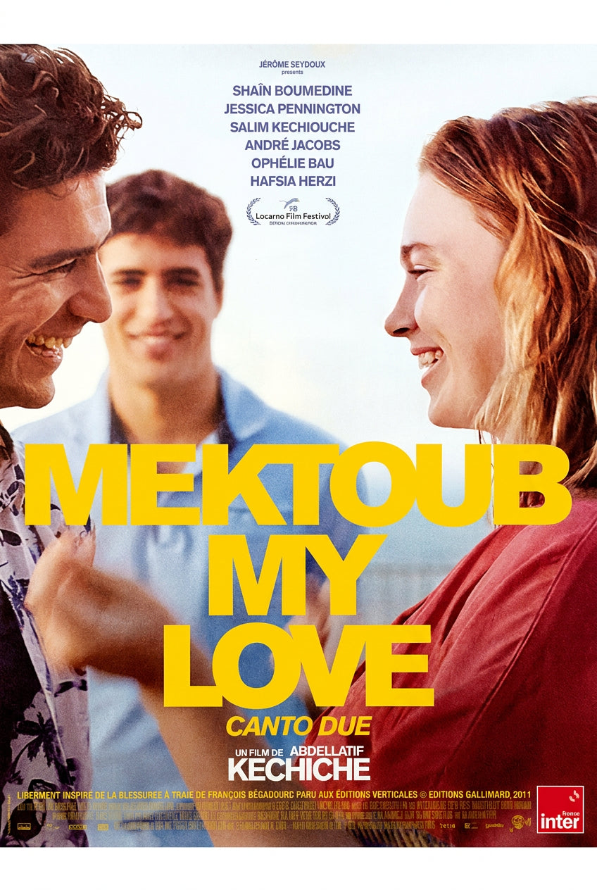 Affiche du film " Mektoub my love " format 40 x 60