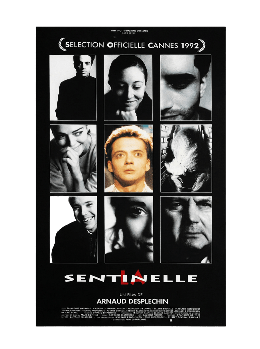 Affiche La Sentinelle - Arnaud Desplechin - 1992