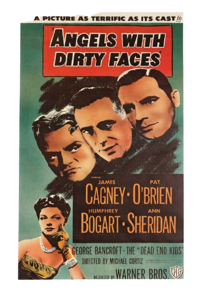 Affiche de Angels with dirty faces- Michael Curtiz 95 x 65