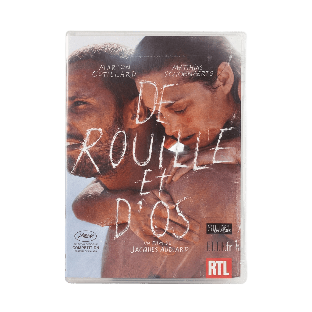 DVD du film De rouille et d'os de Jacques Audiard
