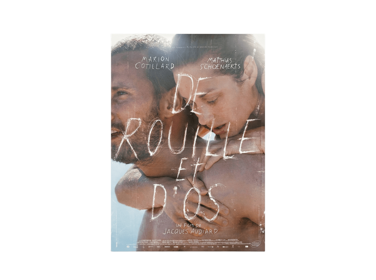 Affiche De rouille et d'os 40 x 60 ( occasion )