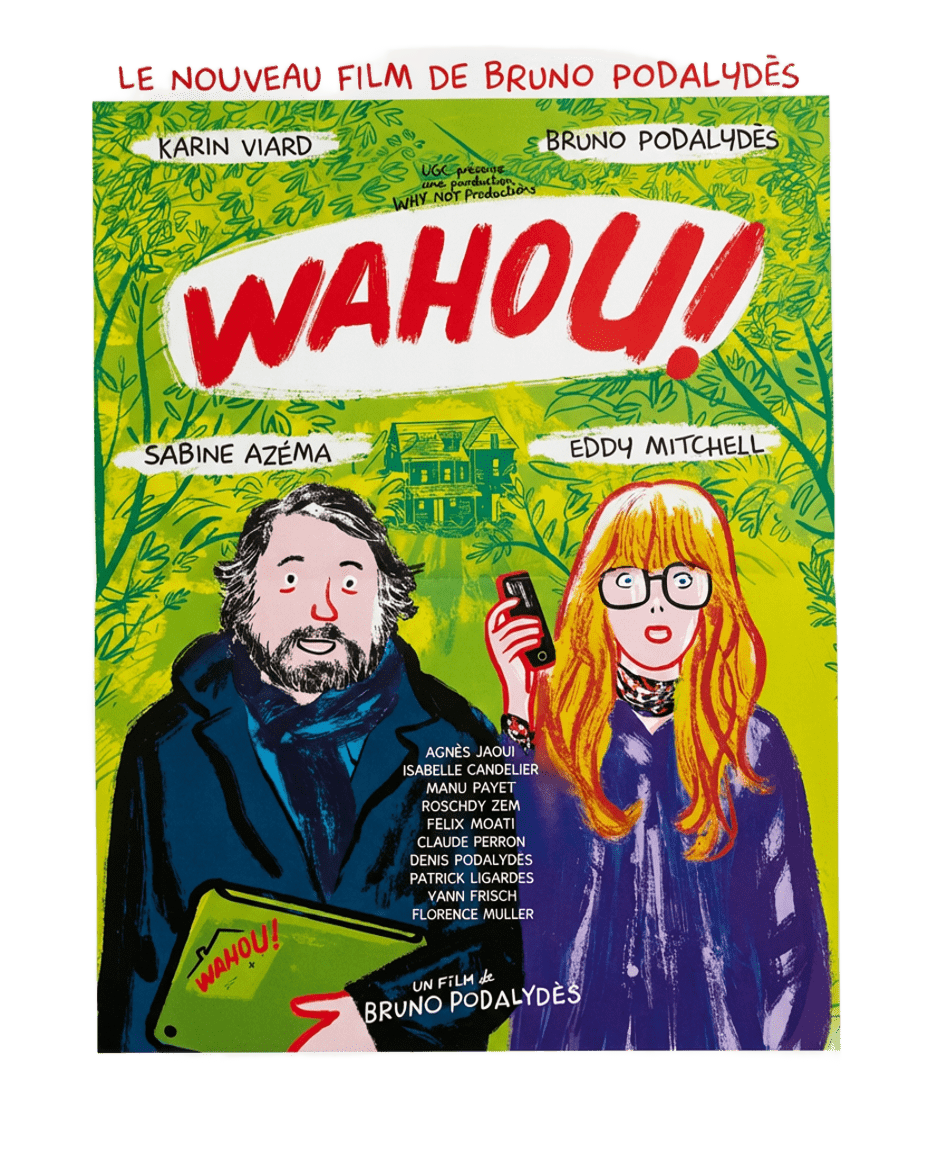 Affiche 40 x 60 Wahou !!!