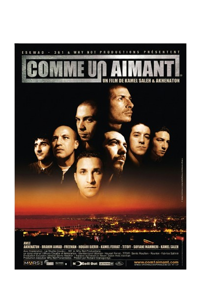 Affiche du film Comme un aimant - Kamel Saleh & Akhenaton 40 x 60 cm