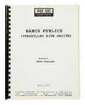 Scénario original de Bancs publics ( Versailles Rive Droite )