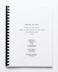 Original screenplay Looking for Eric (French version) - Ken Loach