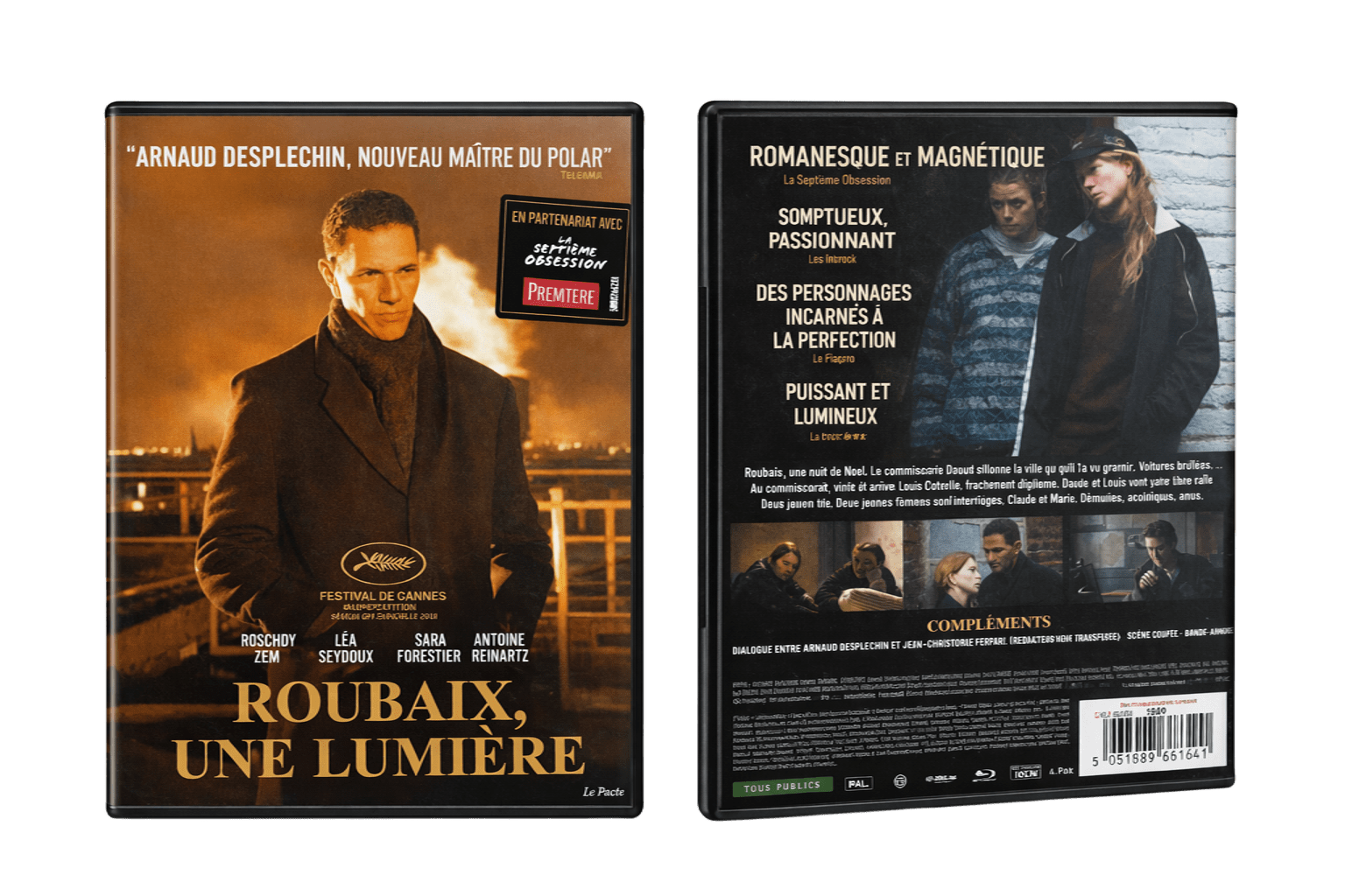 DVD Roubaix, A Light - Arnaud Desplechin - 2019