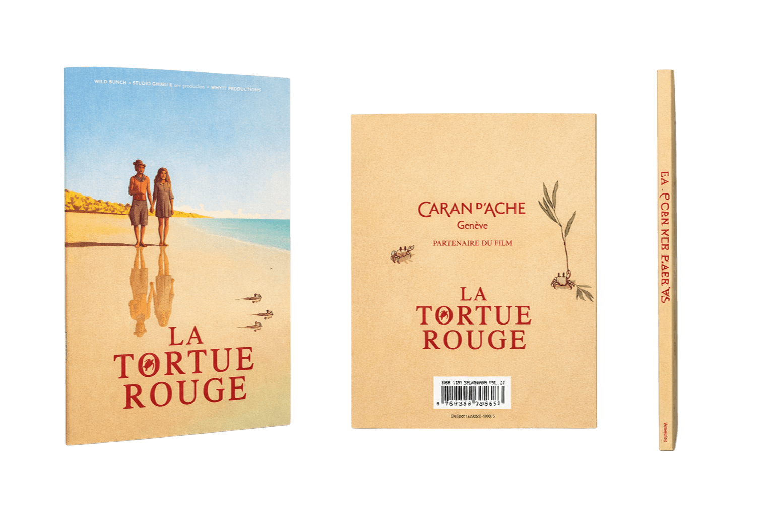 Petit Carnet La Tortue Rouge