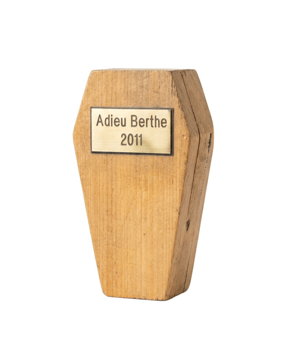 Miniature tombstone Farewell Berthe 2011